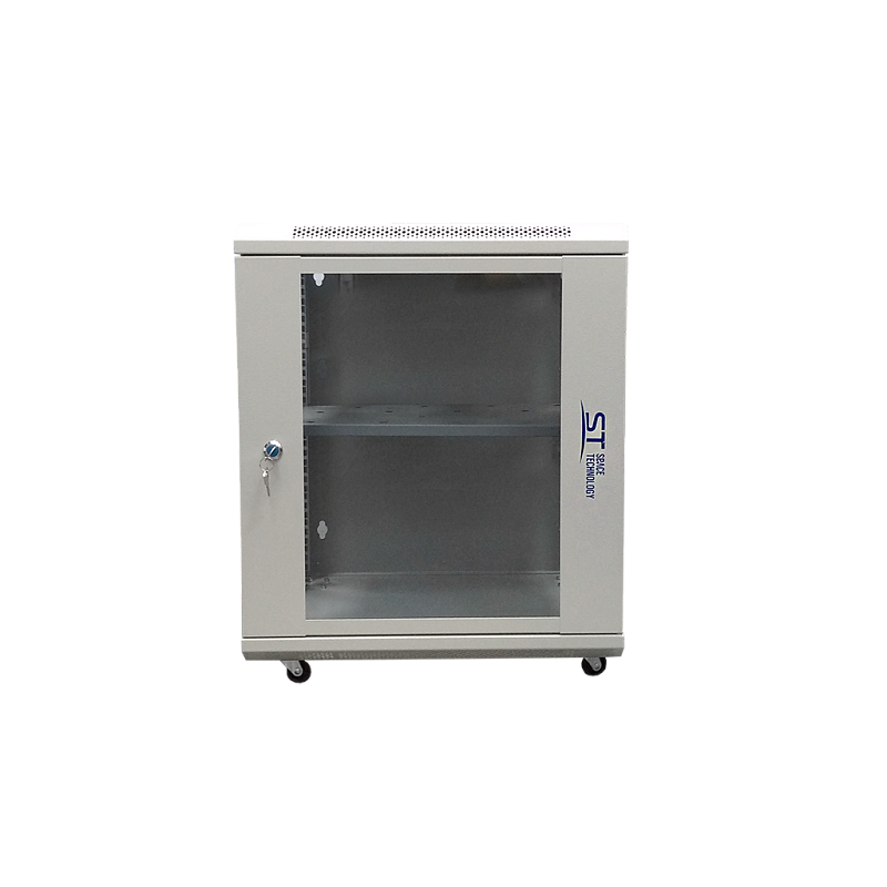 Шкаф телекоммуникационный 12U (600х530х600) с полкой ST-NC12U600 Space Technology