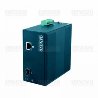 Медиаконвертер OMC-1000-11HX/I промышленный Gigabit Ethernet OSNOVO
