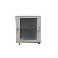 Шкаф телекоммуникационный 12U (600х530х600) с полкой ST-NC12U600 Space Technology